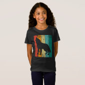 T-Shirt Retro Wolf (Devant entier)