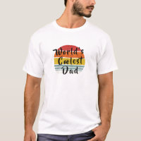 Retro World's Coolest Papa, Sunset Design