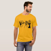 T-shirt Retro X-Ray Spécifications Publicité Conception (Devant entier)