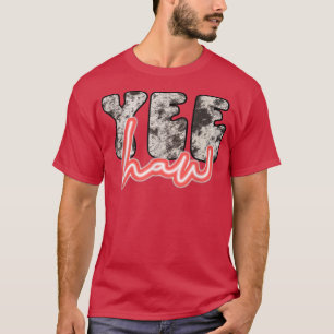 T-shirt Retro Yee Haw Howdy Rodeo Western Pays Sud