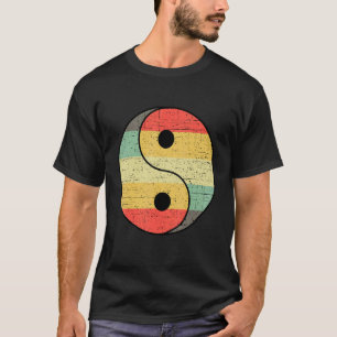 T-shirt Retro Yin Yag