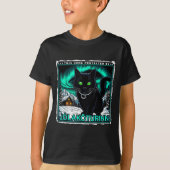 T-shirt Retro Yule Cat Icelandic This Home Protected Jólak (Devant)