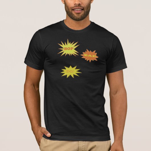 T-SHIRT RÉTRO ZAP ZOWIE BOP (Devant)