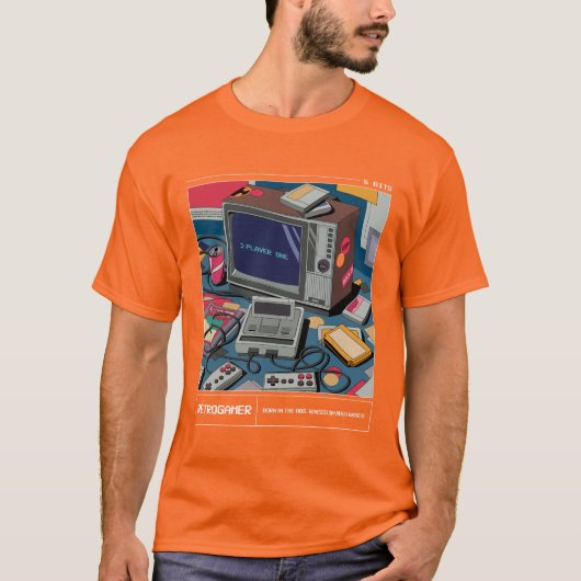 T-shirt Rétrogamer (Devant)