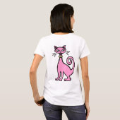 T-shirt Rétros chats - (conception de F&B) (Dos entier)