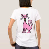 T-shirt Rétros chats - (conception de F&B) (Dos)