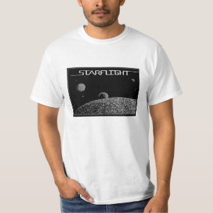T-SHIRT RÉTROS JEUX - CHEMISE DE VOL D'ÉTOILE
