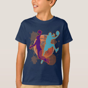 T-SHIRT RÉTROS JOUEURS DE BASKET