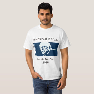 T-shirt RÉTROSPECTION de ponceuses de Bernie la "EST 20/20