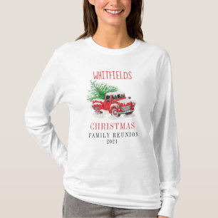 T-shirt Retrouvailles familiales de Noël sur mesure