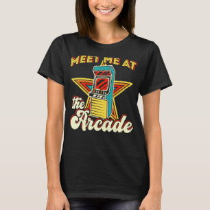 T-shirt Retrouvez-Moi À Arcade Retro 80s Arcade Video Game