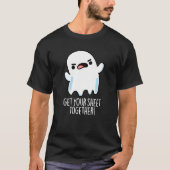 T-shirt Retrouvez votre feuille ensemble Funny Ghost Pun D (Devant)