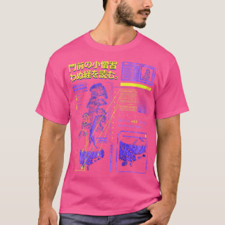 T-shirt Rétrowave Sortrun Japonais esthétique Strewear St