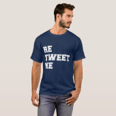 T-SHIRT RETWEET JE (Devant entier)