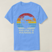 T-shirt Reunifier Pangea style rétro lever de soleil (Design devant)
