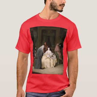 T-shirt Réunion 1746 par Pietro Longhi Pietro Falca