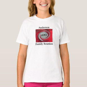 T-shirt Réunion de famille artistique Abstraite Swirl Keep