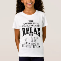 Réunion de famille drôle fille Relax nous sommes t