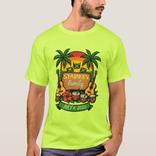 T-shirt Réunion de famille jamaïcaine