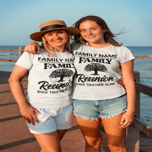 T-shirt Réunion de famille personnalisée