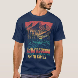 T-shirt Réunion de famille personnalisée