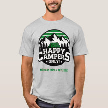 Réunion de famille personnalisée Happy Campers Mou