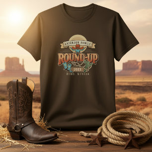T-shirt Réunion de famille Western Round-Up ID1318