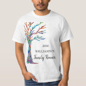 T-shirt Réunion familiale (Devant)