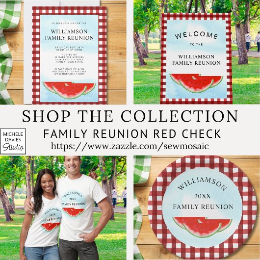 T-shirt Réunion familiale de pastèque