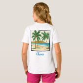 T-shirt Réunion familiale Hawaii (Dos entier)