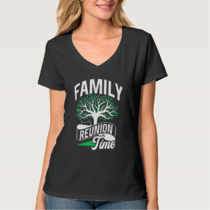 T-shirt Réunion familiale Temps Familles Réunion Réunion