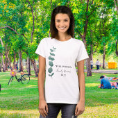 T-shirt Réunion Famille Eucalyptus