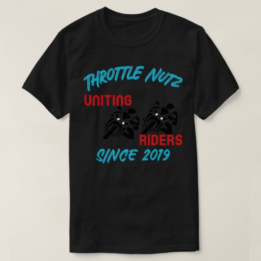 T-shirt Réunir les motards (Design devant)