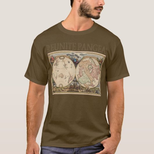 T-shirt Réunissez Pangea ! (Devant)
