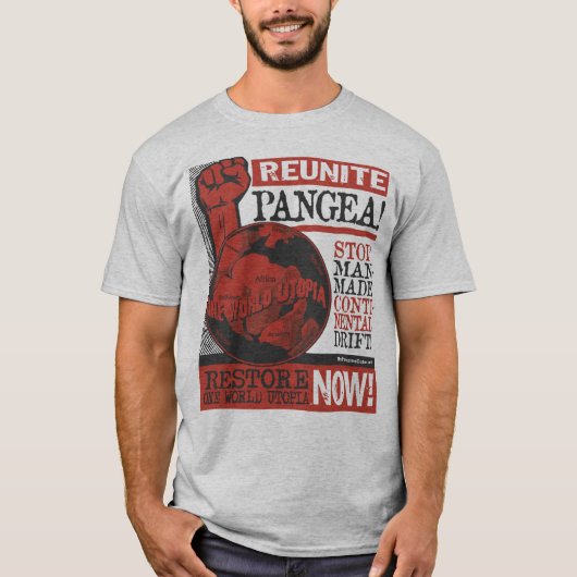 T-shirt Réunissez Pangea !T-shirt (Devant)