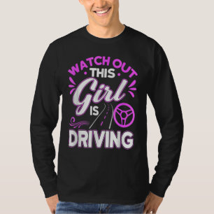 T-shirt Réussi Examen Conduire Nouveau Permis Félicitation