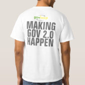 T-shirt Réussissez votre GovLoop ! (Dos)