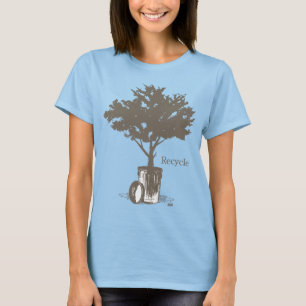 T-shirt Réutilisez l'arbre