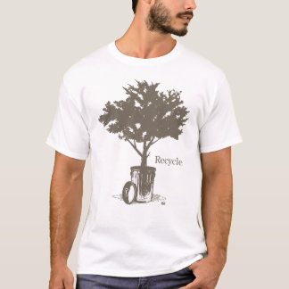 T-shirt Réutilisez l'arbre