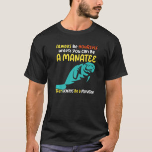 T-shirt rêvant de lamantins vache marine créature océaniqu