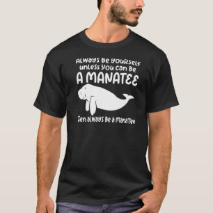 T-shirt rêvant de lamantins vache marine créature océaniqu