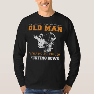 T-shirt Rêve de chasseurs de bow : Futurs vieux hommes tir