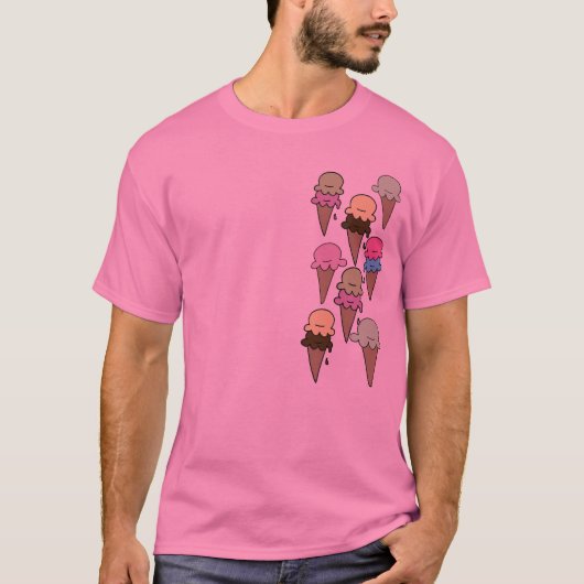 T-shirt Rêve de crème glacée (Devant)
