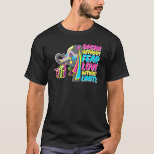 T-shirt Rêve Eléphant Sans Craintes Amour Sans Limite El