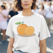T-shirt rêve orange
