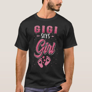 T-shirt Reveal Genre Gigi Dit Girl Baby Matching Family