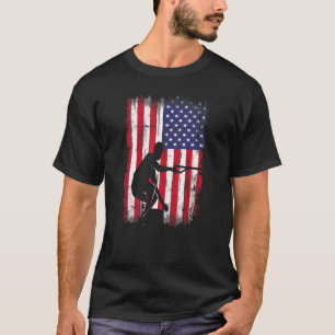 T-shirt Réveil Vintage américain Wakeboard