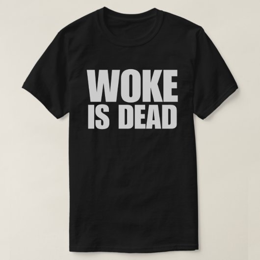 T-shirt Réveillé Est Mort (Design devant)