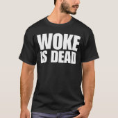 T-shirt Réveillé Est Mort (Devant)