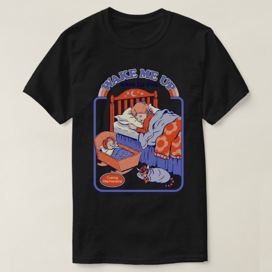 T-shirt Réveille-moi (Design devant)